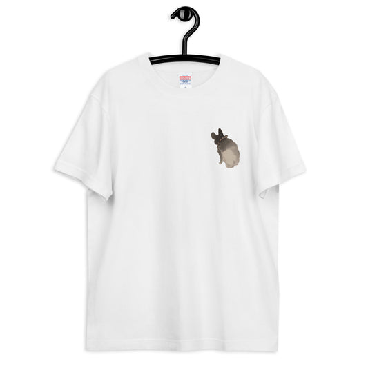 Tシャツ｜川端玉章：後ろから見た猫