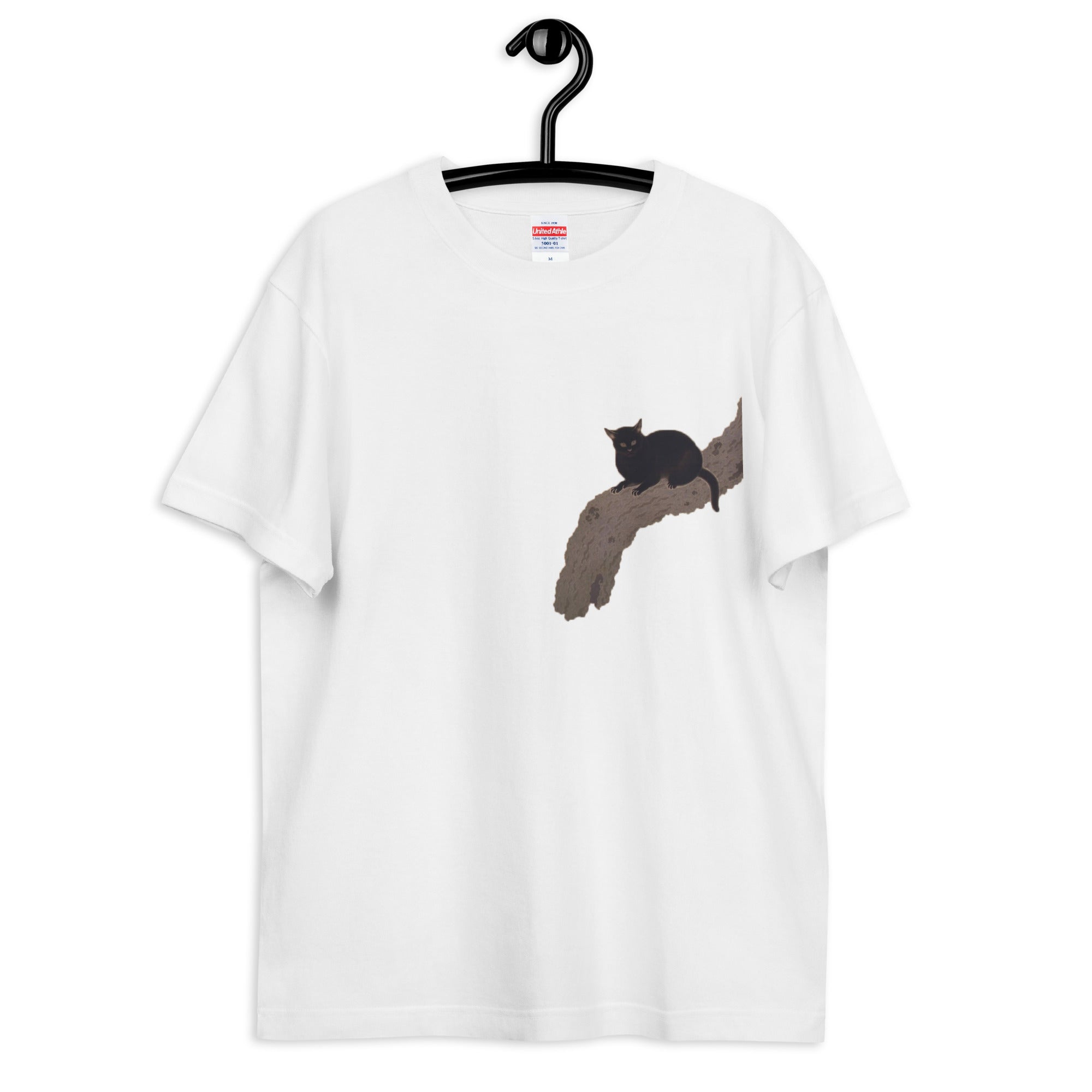 Tシャツ｜菱田春草：黒き猫 – Gallery Store - アート作品のグッズを販売